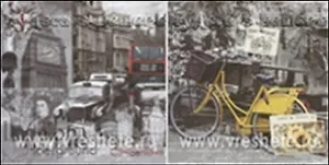 Наб. салф. для декупажа Города мира 3 (НСД2030) (2шт) (упаковка)