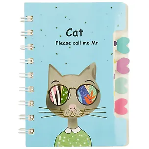 Записная книжка «Cat», линейка, 72 листа, А6 247032
