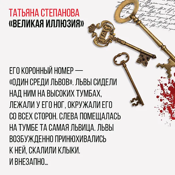 Книга Великая иллюзия (Татьяна Степанова) — 7