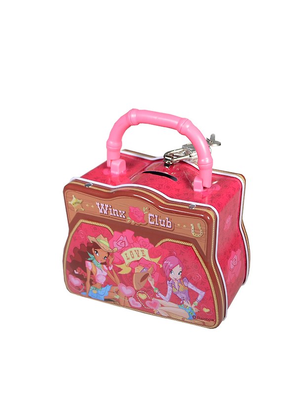 Копилка металлическая Кошелек Winx (S-116/WW) 2413278 — 1