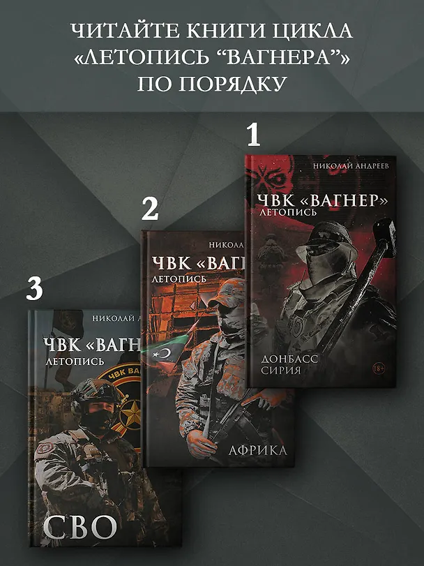 Книга ЧВК «Вагнер». Летопись: Африка (Николай Андреев) — 5