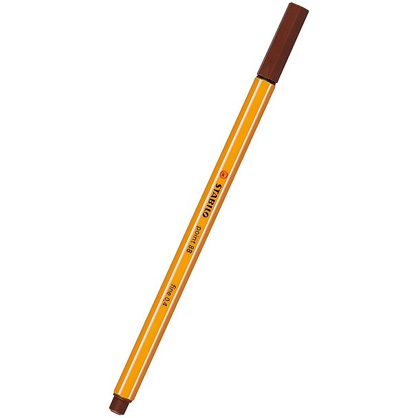 Капиллярная ручка коричневая 0,4 мм, Point, Stabilo 213491 — 1