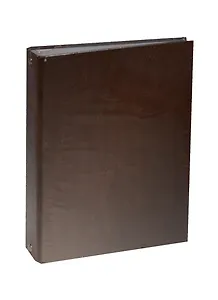 Тетрадь на кольцах в клетку Listoff, "Коричневый", 160 листов