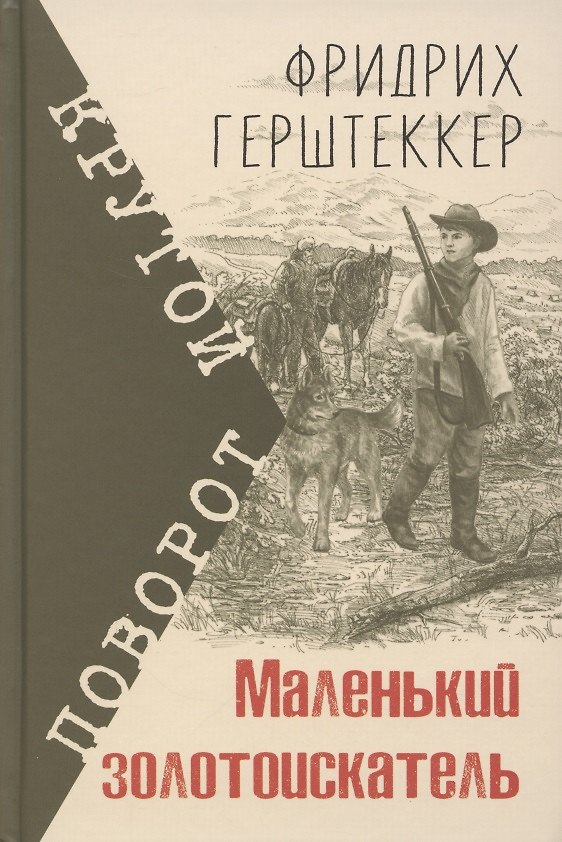 Книга Маленький золотоискатель (Фридрих Герштеккер) — 1