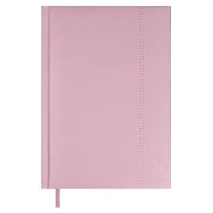 Ежедневник дат. 2026г. А6+ 176л "Наппа" розовый, кожзам, тв.переплет, обл.поролон, блинт.тиснение, офсет, справ.мат-лы, ляссе, инд.уп 3116551
