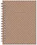 Bullet Journal (Кофейный) 162x210мм, твердая обложка, пружина, блокнот в точку, 120 стр. — 347768 — 2