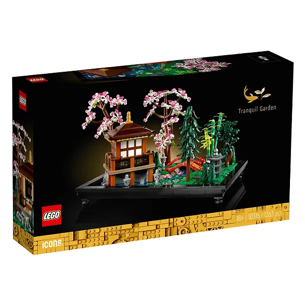 10315 Конструктор LEGO Icons Тихий сад, 1363 деталей, возраст 18+ 3169403 — 2
