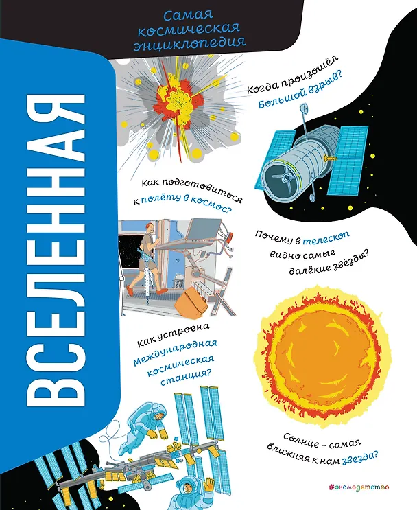 Книга Вселенная. Самая космическая энциклопедия (Вероника Никосия) — 1