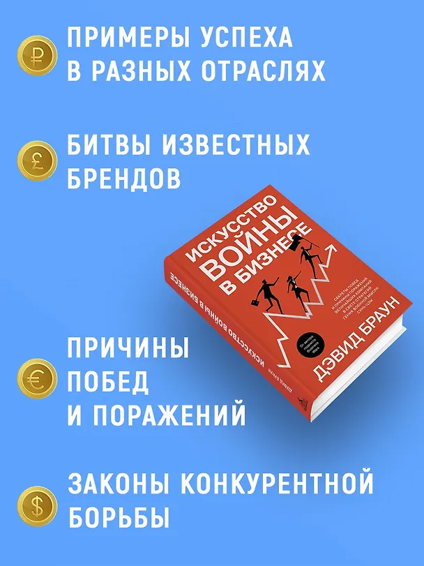 Книга Искусство войны в бизнесе. Секреты побед и причины поражений величайших компаний в свете стратегий гения военной мысли Сунь-цзы (Дэвид Браун) — 4