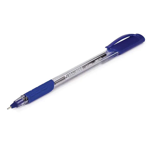 Шариковая ручка синяя 0,7 мм, Extra Glide GT, Brauberg 2937297 — 4