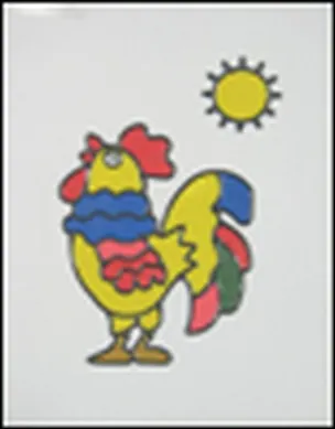 Аппликация Мэджик гель (085016) Петушок (Евромаркет) 2315962