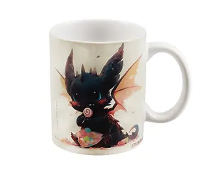 Кружка НГ Дракончик Густав (керамика) (330мл)