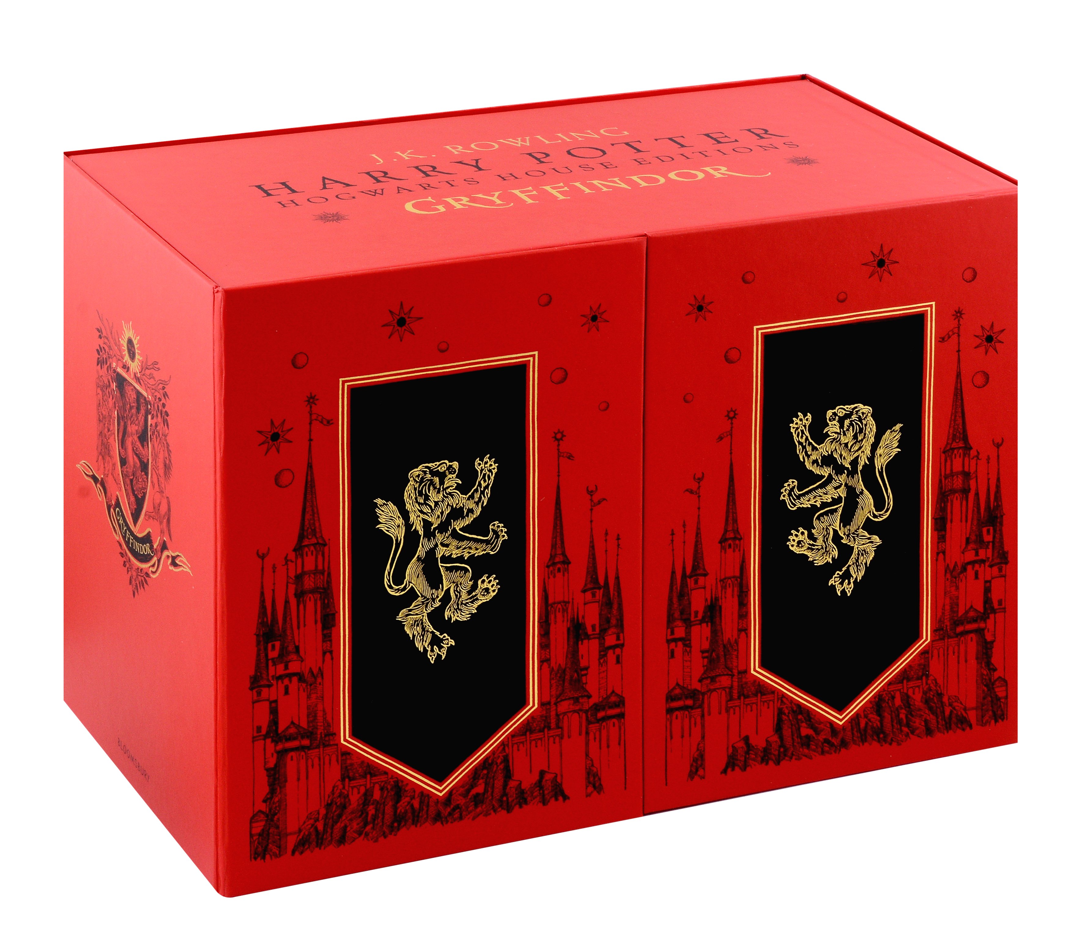 Комплект Harry Potter Gryffindor House Editions Hardback Box Set Джоан Кэтлин Роулинг