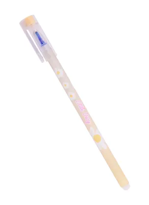 Ручка гелевая "Цветы", пиши-стирай синяя, в ассортименте 2981707