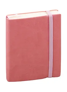 Ежедневник недат. А6 152л Reference дымчато-розовый, иск.кожа, интегр.переплет, тонир.блок, на резинке