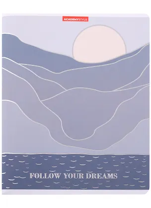 Тетрадь в клетку Academy Style, "За мечтой", 96 листов 2938955