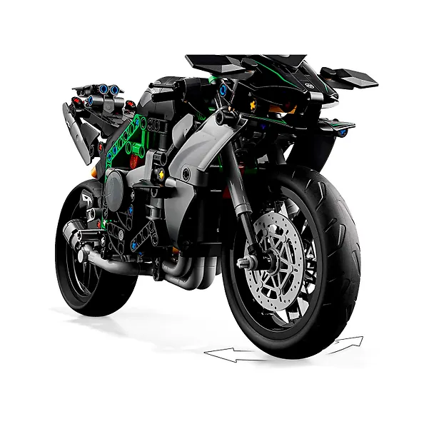 42170 Конструктор детский LEGO Technic Мотоцикл Ninja H2R, 643 деталей, возраст 10+ 3165442 — 6