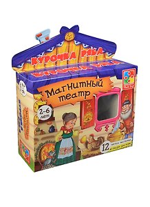 Игра, ТМ Vladi Toys, Магнитный театр Курочка Ряба, Мультиколор