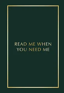 Книга для записей А5 64л лин. "Блокнот с подсказками для писем любимому человеку. Read Me When You Need Me. Напишите, упакуйте, подарите!"