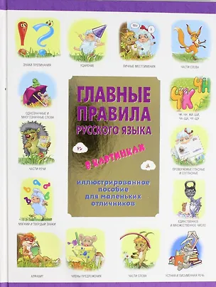 Книга Главные правила русского языка в картинках. Иллюстрированное пособие для маленьких отличников ()