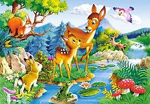 Пазл 1000 С-100552 Бэмби (Лабиринт-К)