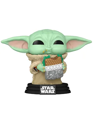 Фигурка Funko POP! Bobble Star Wars M & G Grogu with Food (841) 90821 3174564