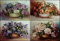 Декупажная карта Бортосик объемный натюрморт Rize (134)