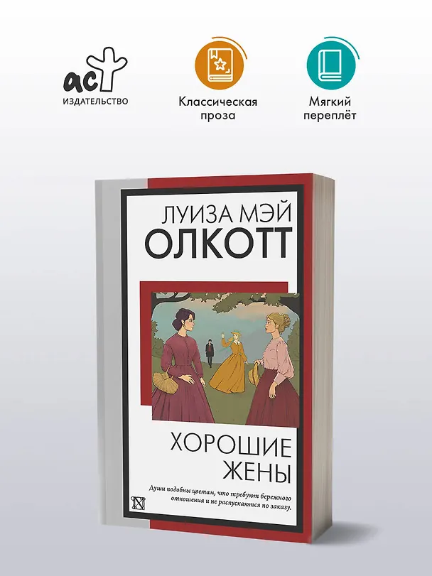 Книга Хорошие жены (Луиза Мэй Олкотт) — 4