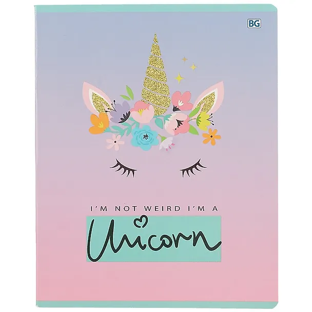 Тетрадь общая «My unicorn», 48 листов в клетку, А5, в ассортименте - BG 253355 — 5