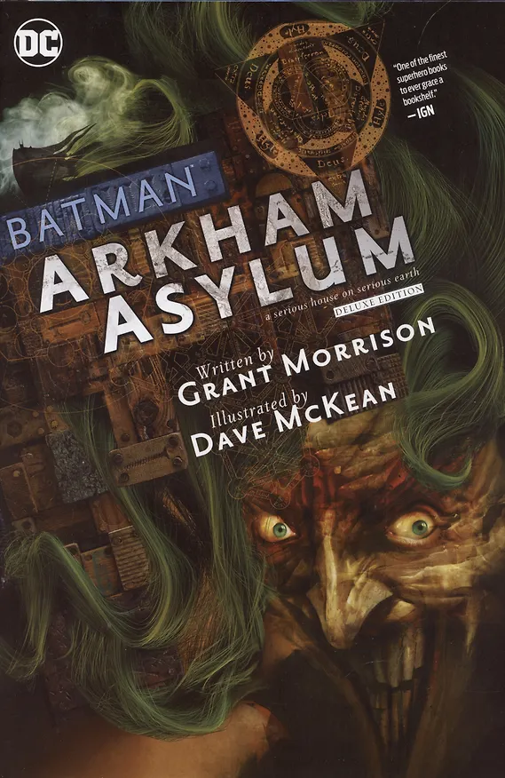 Книга Batman: Arkham Asylum The Deluxe Edition (Dave McKean, Грант Моррисон) — 1