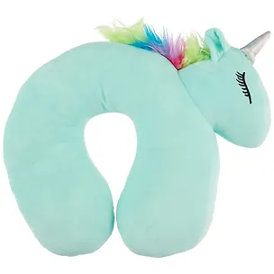 Подушка на шею «Единорог с закрытыми глазками», (40х30 см) 2702340