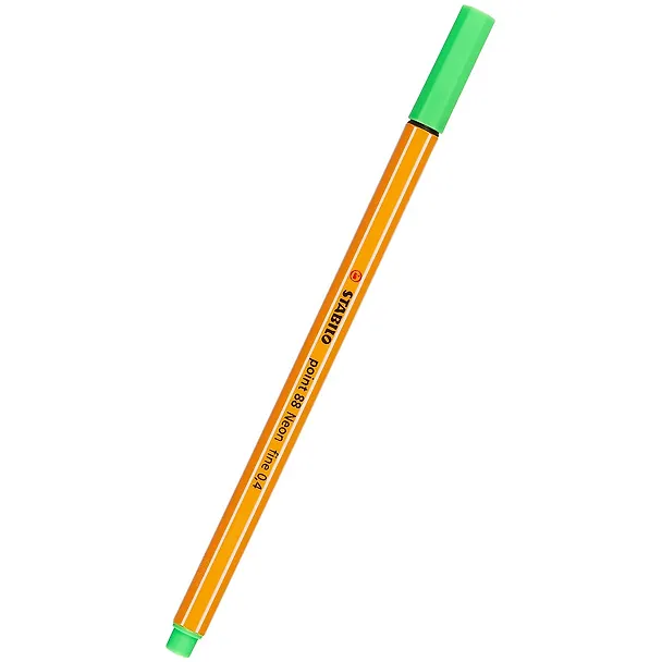 Капиллярная ручка зелёная 0,4 мм, Point, Stabilo 237790 — 1