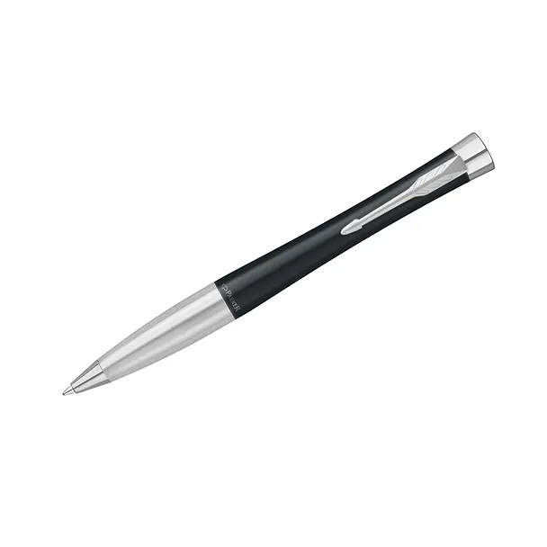 Ручка подарочная шариковая синяя, Urban Twist Black CT, Parker 260498 — 4