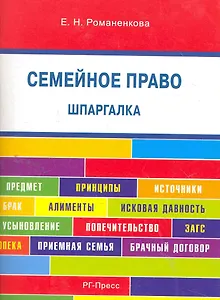 Шпаргалка по семейному праву (карман.).Уч.пос.