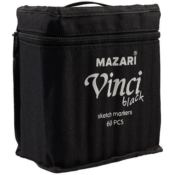 Маркеры для скетчинга "VINCI BLACK" Mazari, 60 цветов 2952122 — 2