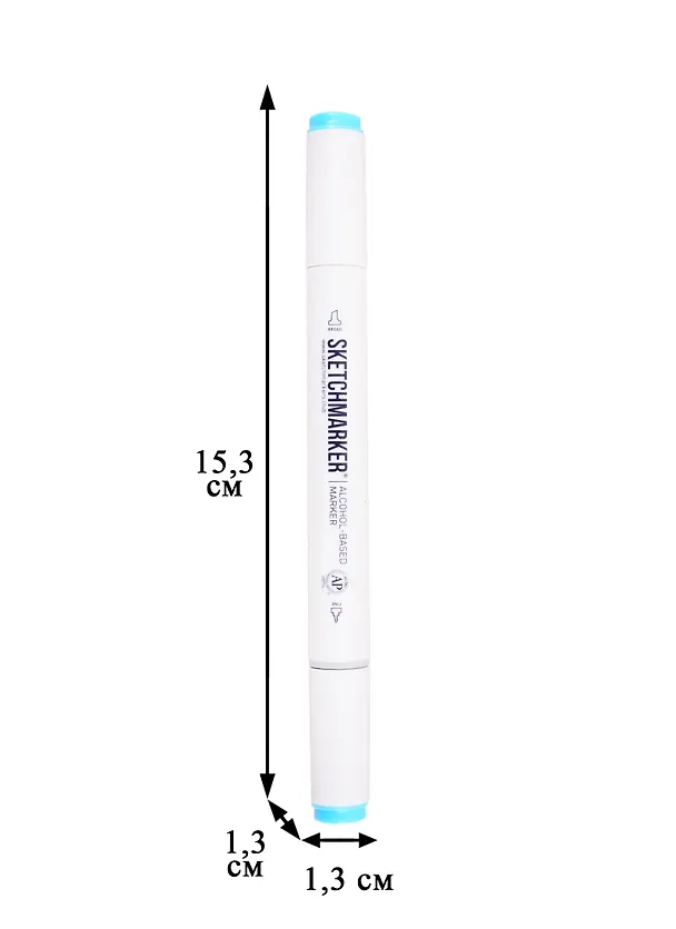 Маркер Sketchmarker двухсторонний на спирт.основе цв.B71 Голубой кобальт 257268 — 2