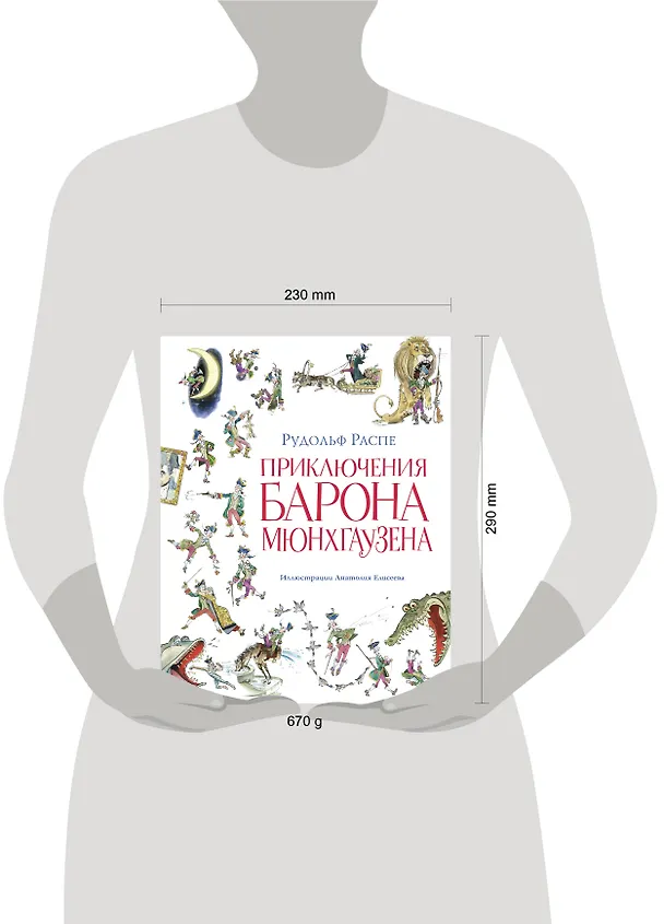 Книга Приключения барона Мюнхгаузена (ил. А. Елисеева, послесловие М. Столярова) (Рудольф Распе) — 12