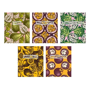 Тетрадь в клетку Listoff, "Фруктовый микс", 80 листов, в ассортименте