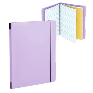 Тетрадь А4 96 листов, клетка, "DoubleBook. Лавандовый"