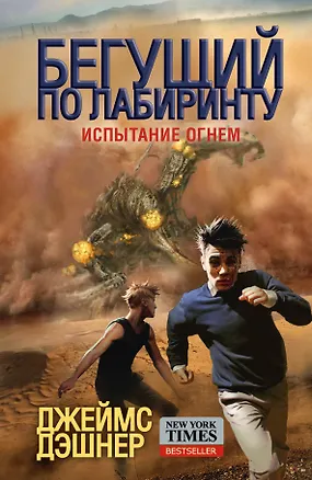 Книга Испытание огнем (Джеймс Дэшнер)