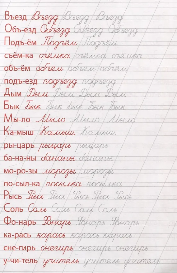 Книга Каллиграфические прописи Аниме. УЧИМСЯ ПИСАТЬ АККУРАТНО (Наталья Брагинец) — 3