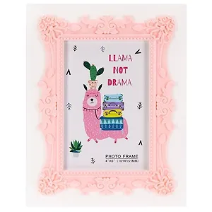 Фоторамка Красивый узор, розовая 13х18 см ФР-7314