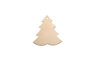 Елочка - 2 для росписи (131070) (95х100) (дерево) (упаковка)