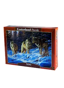 Пазл 500 B-51793 Волки (47х33см) (9+) (коробка) (Castorland)