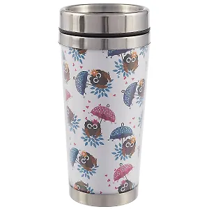 Термостакан Совы с зонтиками (350мл)