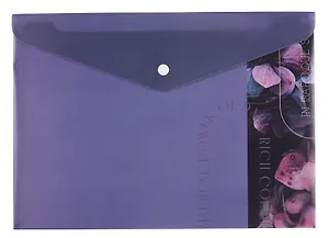 Папка-конверт А4 на кнопке "Fleur", Yoi