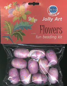 Набор для создания украшений из деревянных бусин Jolly Art (WBS.027) (упаковка)