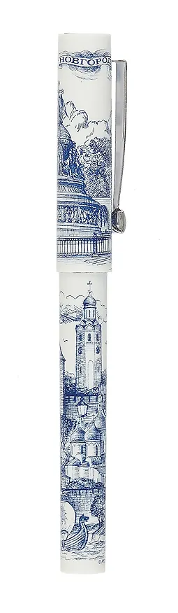 Ручка с колпачком "Великий Новгород", 5 видов, в ассортименте 3040855 — 2
