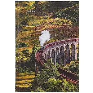 Ежедневник недат. А5 192л "Путешествие" 7БЦ, мат.лам, выб.лак, офсет