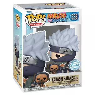 Фигурка Funko POP! Animation Naruto Shippuden Kakashi Hatake with Pakkun (Exc) (1338) (Fun60401) — 3044349 — 1